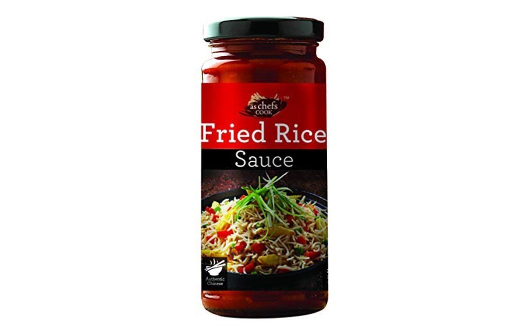 As Chefs Cook Fried Rice Sauce    Glass Jar  250 grams